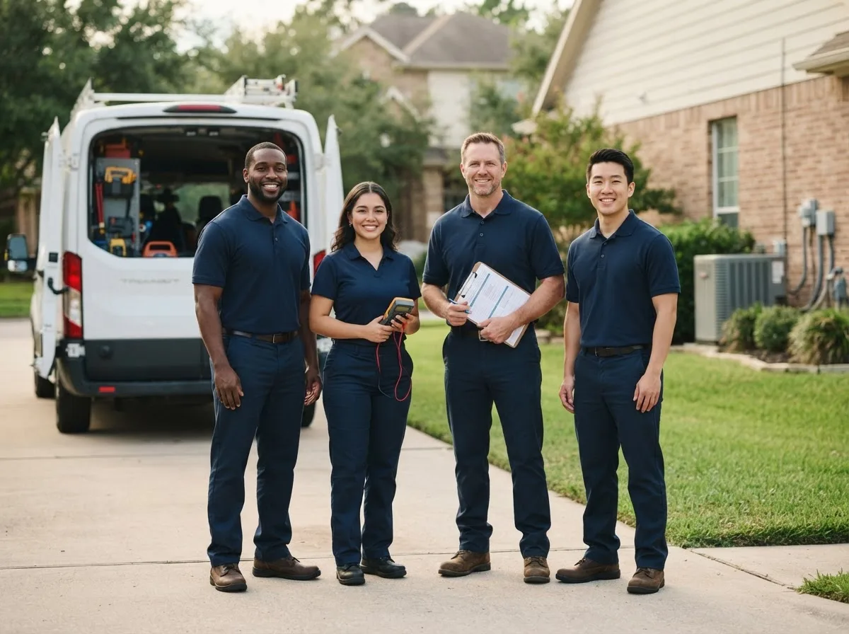 Certified HVAC technician near Tow, TX